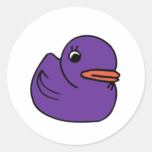 Adesivo Ducky roxo
