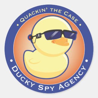 Adesivo Ducky Spy Agency Sticker