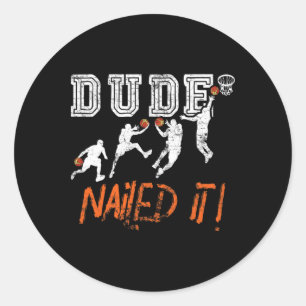 Adesivo Dude Nails - Jogador Byller Bysketbyll - Hooper