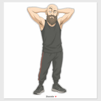 Adesivo DuDe Relaxed Stance