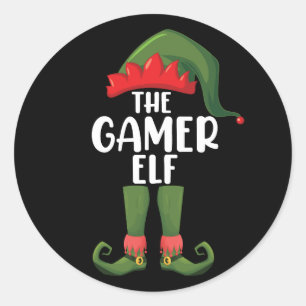 Adesivo Duende Gamer Correspondência Familiar Natal Gamer