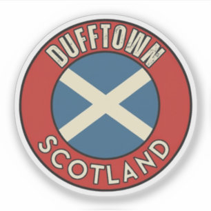 Adesivo Dufftown, Escócia