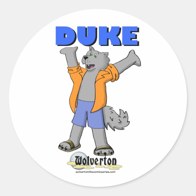 Adesivo Duke Sticker (Frente)