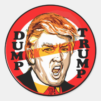 Adesivo Dump Donald Trump 2016