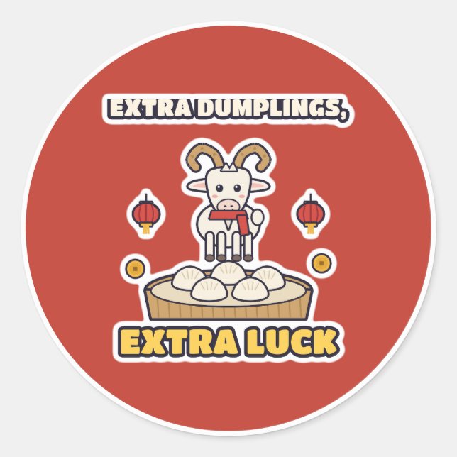 Adesivo Dumpling Extra (Frente)