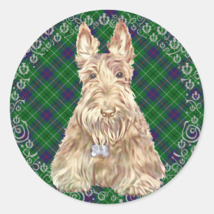 Adesivo Duncan Tartan Scottie