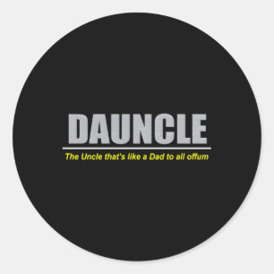 Adesivo Duncle Datio Pai Tio