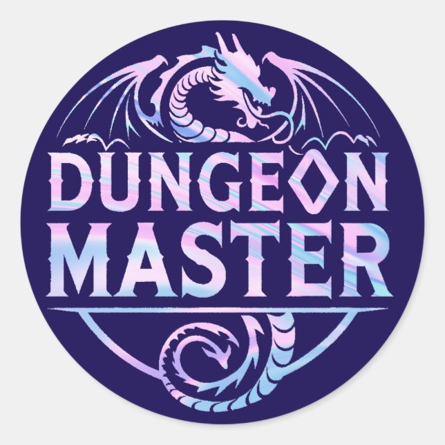 Adesivo Dungeon Master (Frente)