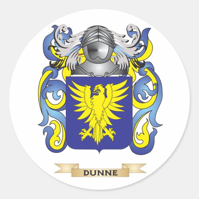 Adesivo Dunne Casaco de Arms (Frente)