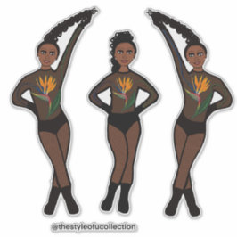 Adesivo Duo-Pose Dancer Paradise #1 Sticker