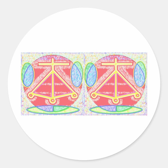Adesivo Dupla SAÚDE: Karuna Reiki (Frente)