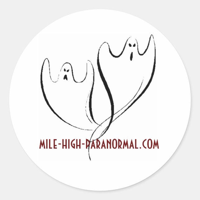 Adesivo duplleghosts1, mile-high-paranormal.com (Frente)