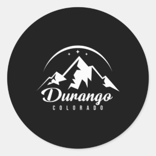 Adesivo Durango Colorado Ski Resort, esquiando Snowboard