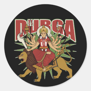 Adesivo Durga Hindu