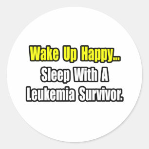 Adesivo Durma com um sobrevivente de leucemia
