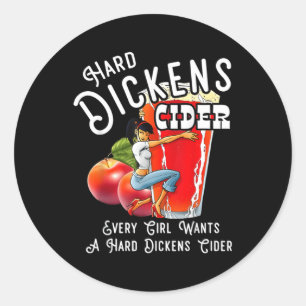 Adesivo Duro Dickens Cider Cada Um Quer Um Duro Cide