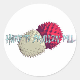 Adesivo Duro para Engolir Pílula