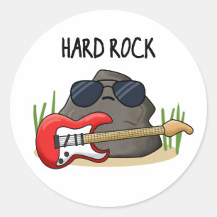 Adesivo Duro Rock Funny Music Pun