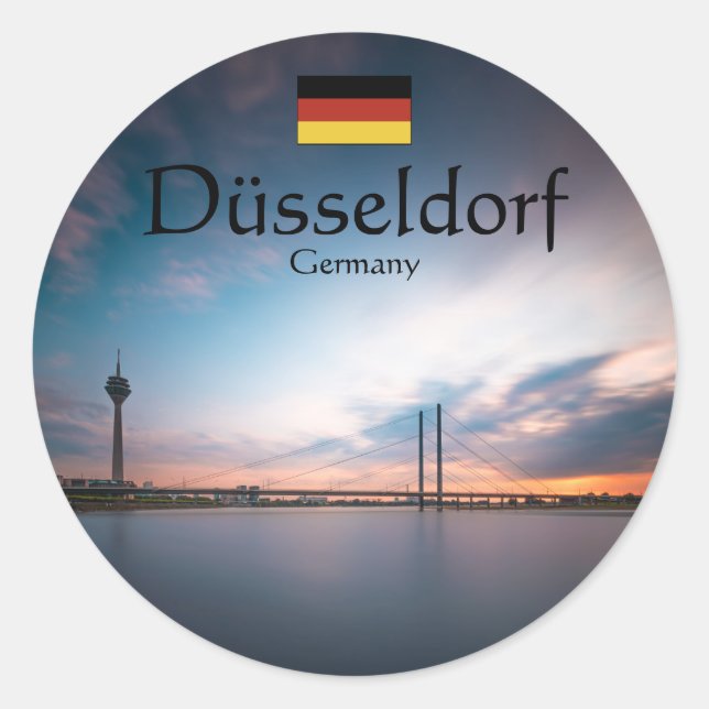 Adesivo Dusseldorf Alemanha (Frente)