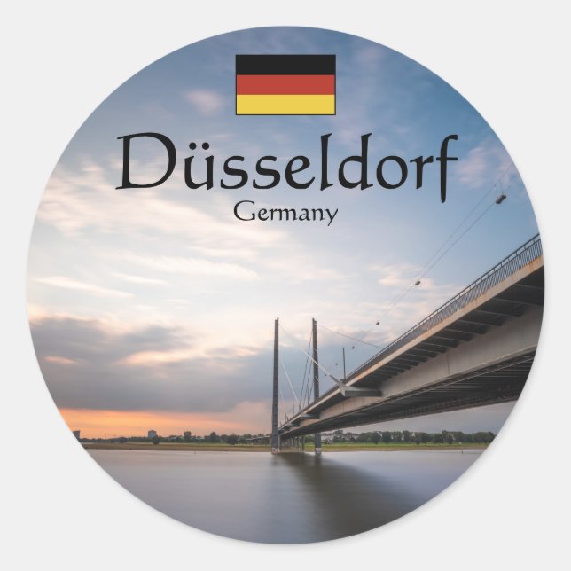 Adesivo Dusseldorf Alemanha (Frente)