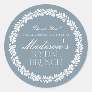 Adesivo Dusty Blue Talavera Espanhol Fiesta Bridal Brunch