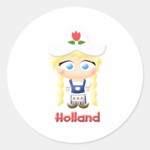 Adesivo Dutch Girl