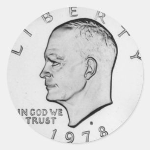 Adesivo Dwight David "Ike" Eisenhower