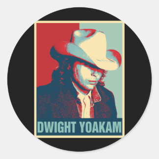 Adesivo Dwight Yoakam Retro Hope Style Gift Para Fans.png
