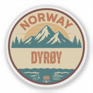Adesivo Dyrøy, Noruega Noruega