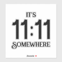 É 11:11 em Algum Lugar Numerologia Número Manifest