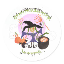 "É a época mais SPOOKIEST do ano!"