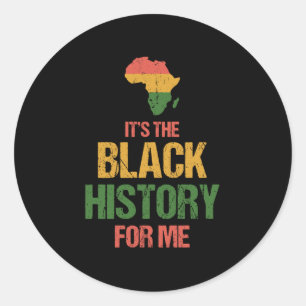 Adesivo É A História Negra Para Mim - História Negra