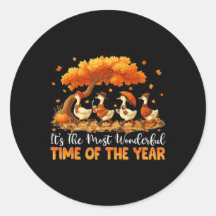 Adesivo É A Hora Mais Maravilhosa Do Fal Do Outono
