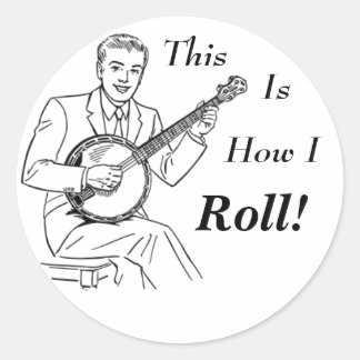 Adesivo É assim que eu Roll!