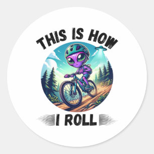 Adesivo É Assim Que Eu Rolo Bicicleta De Montanha De Cicli