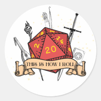 Adesivo É Assim Que Eu Rolo O Sticker