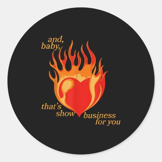 Adesivo E Bebê Que Mostra Negócios Para Você (Frente)