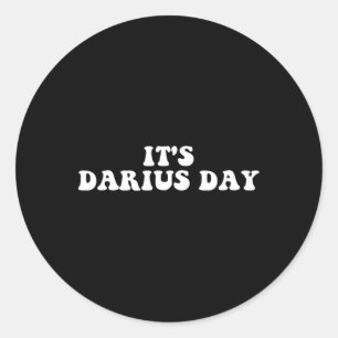 Adesivo É Darius Day Engraçado Meme