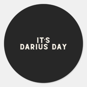 Adesivo É Darius Day Engraçado Meme 1