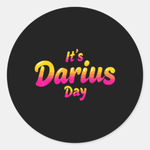 Adesivo É Darius Day Engraçado Meme - Celebrar Amor3