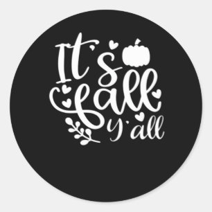 Adesivo É Fall Y'all! Gráfico de tendências