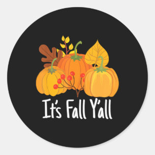 Adesivo É Fall Yall Lpreguiçoso Figurino de Halloween Ação