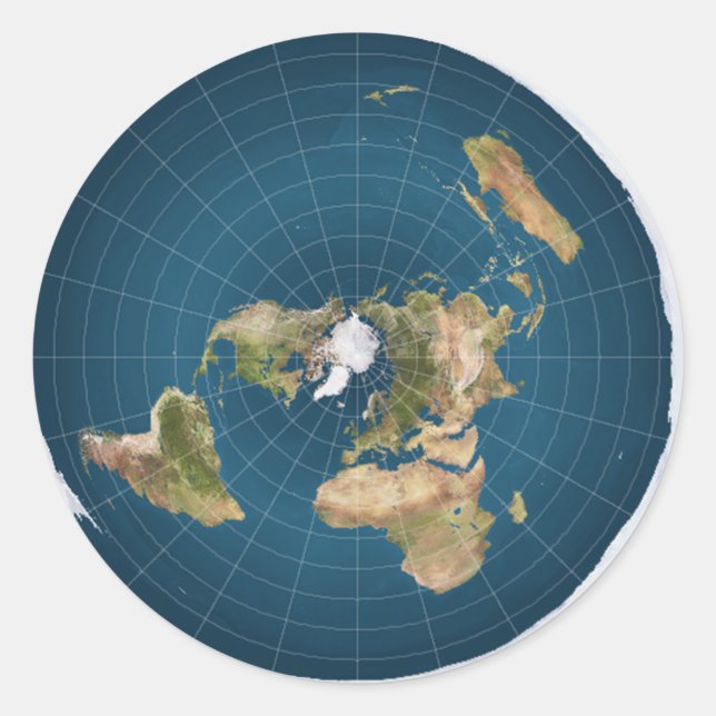 Adesivo É Flat.  Não, Realmente. (Frente)