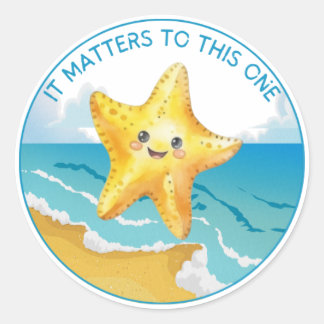 Adesivo É importante para esta, história da Starfish.