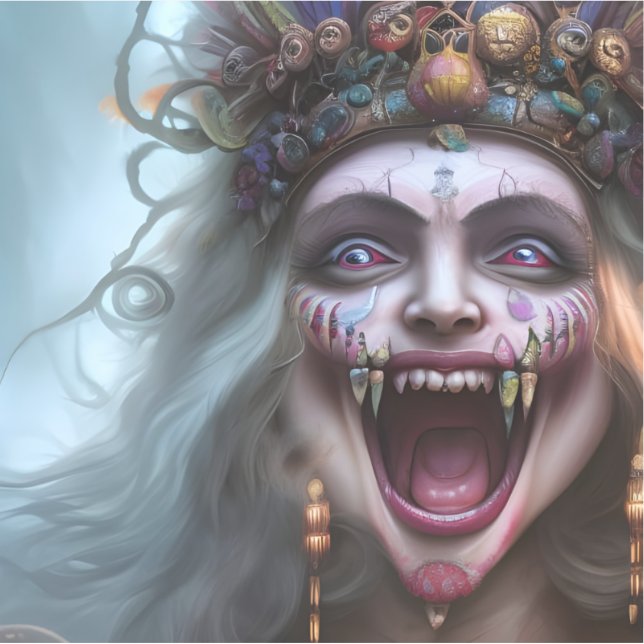 Adesivo E.J. Dourado Dançarino Místico Vinil (Frente)