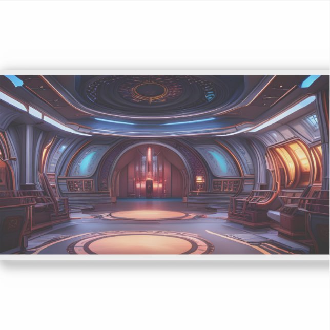 Adesivo E.J. Dourado navio-mãe 10 Vinil (Frente)