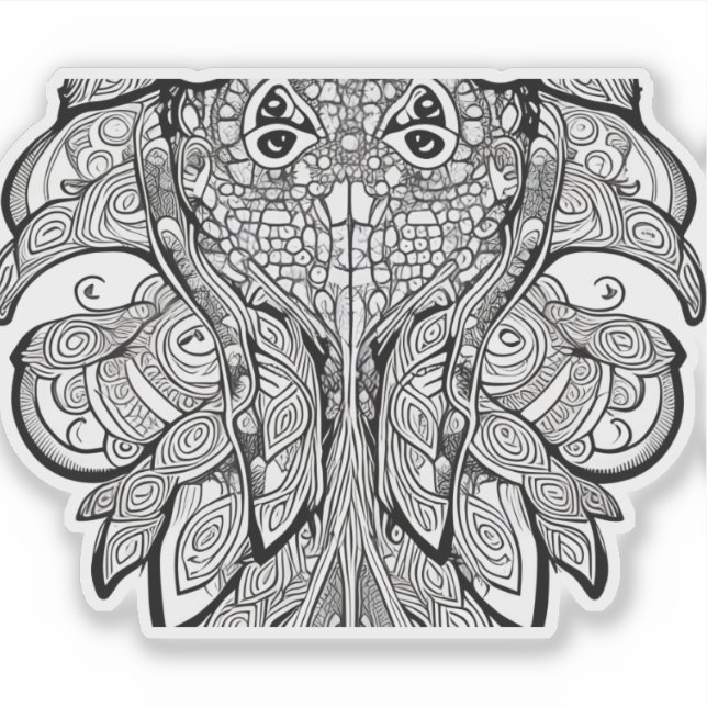 Adesivo E.J. Dourado Vinil amovível ao quadrado (Frente)