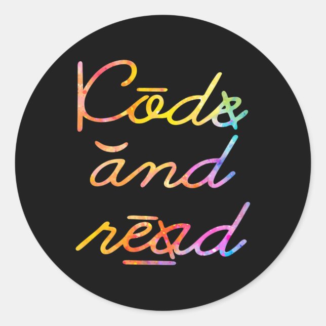 Adesivo E Leia A Consciência Da Dislexia (Frente)