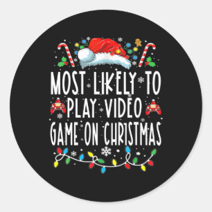 Adesivo É Mais Provável Jogar Videos games No Jogador De N