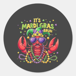 Adesivo É Mardi Gras Bruh Engraçado Shrimp Nova Orleans